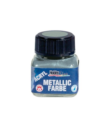 Color Lacquer for clock hands, silver metallic paint 20 ml