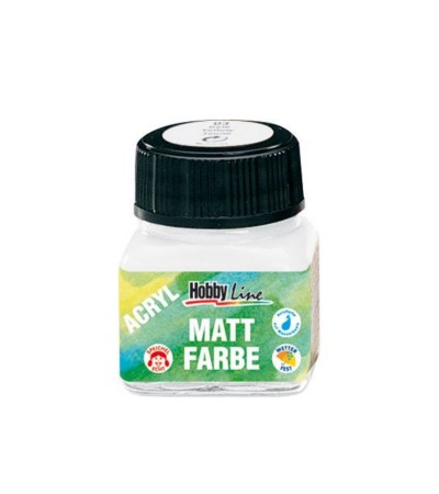 Color Lacquer for clock hands, white paint 20 ml