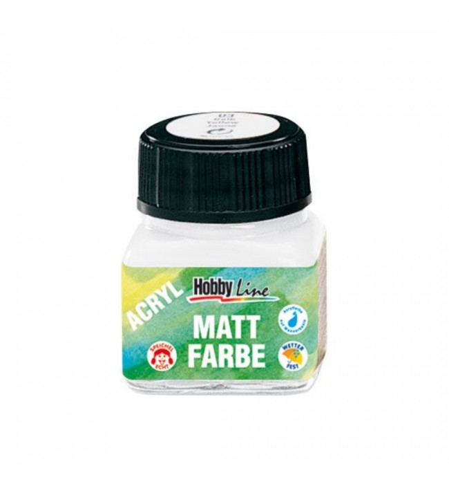 Color Lacquer for clock hands, white paint 20 ml