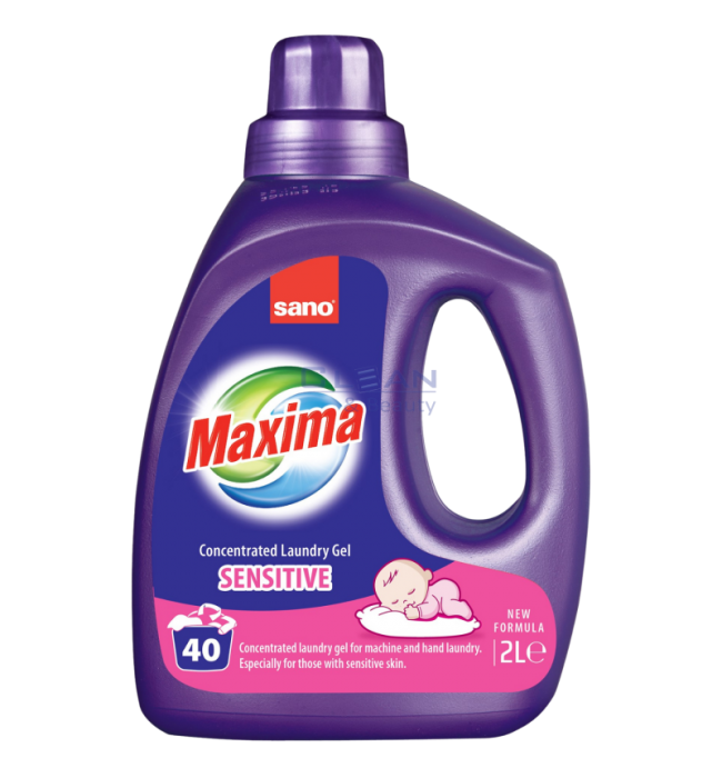 SANO Maxima Sensitive Concentrated Laundry Gel, 2L
