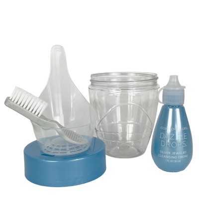 Connoisseurs Dazzle Drops Silver with brush and basket 30 ml