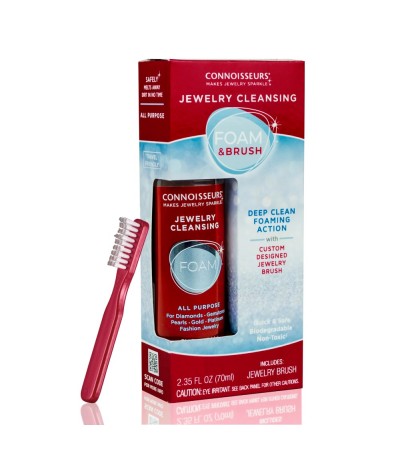 Connoisseurs Foam Kit with Brush and added violet 5x6 polishing cloth CONN-1087