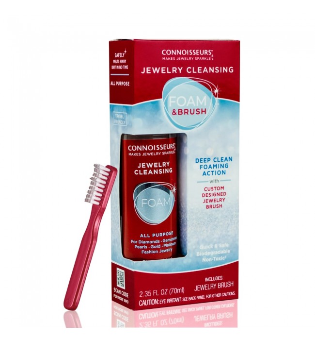 Connoisseurs Foam Kit with Brush and added violet 5x6 polishing cloth CONN-1087
