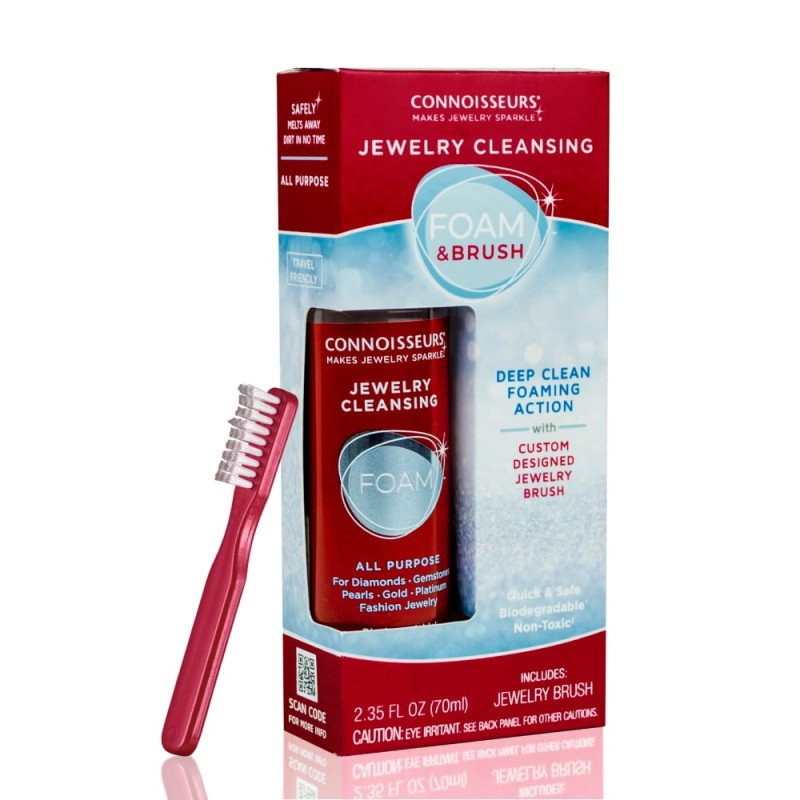 Connoisseurs Foam Kit with Brush and added violet 5x6 polishing cloth CONN-1087 Connoisseurs Foam Kit with Brush and added violet 5x6 polishing cloth CONN-1087