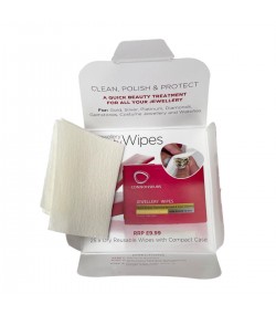 Connoisseurs Jewelry Dry Disposable Wipe for gold and silver