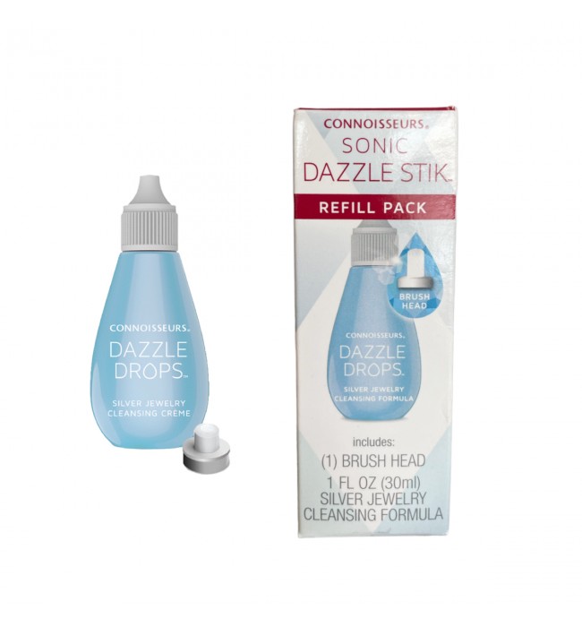 Конноисерс Sonic Dazzle Stik комплект за почистване на сребърни бижута 30 мл