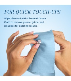 Connoisseurs Ultrasoft Micro-Suede Dazzle Cloth for Diamonds and Precious Stones CONN1401