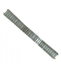 Corum Romvlvs watch bracelet steel and gold 18mm