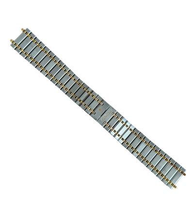 Corum Romvlvs watch bracelet steel and gold 18mm