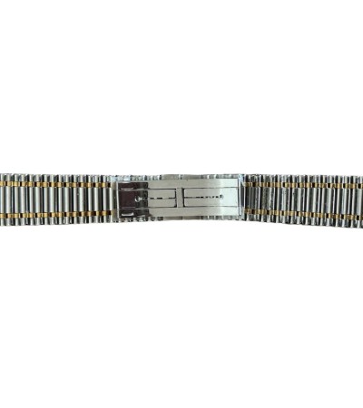 Corum Romvlvs watch bracelet steel and gold 18mm