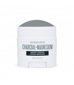Schmidt's Naturals Charcoal Magnesium Deodorant Stick - Travel Size