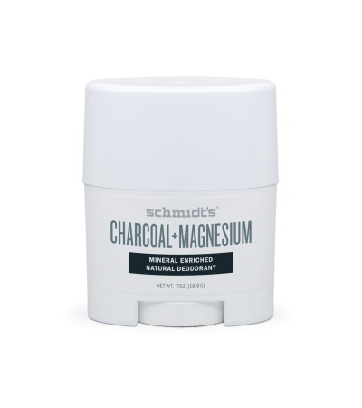 Schmidt's Naturals Charcoal Magnesium Deodorant Stick - Travel Size