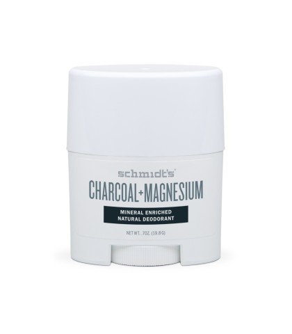 Schmidt's Naturals Charcoal Magnesium Deodorant Stick - Travel Size