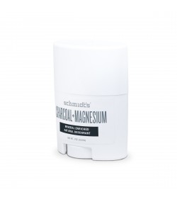 Schmidt's Naturals Charcoal Magnesium Deodorant Stick - Travel Size