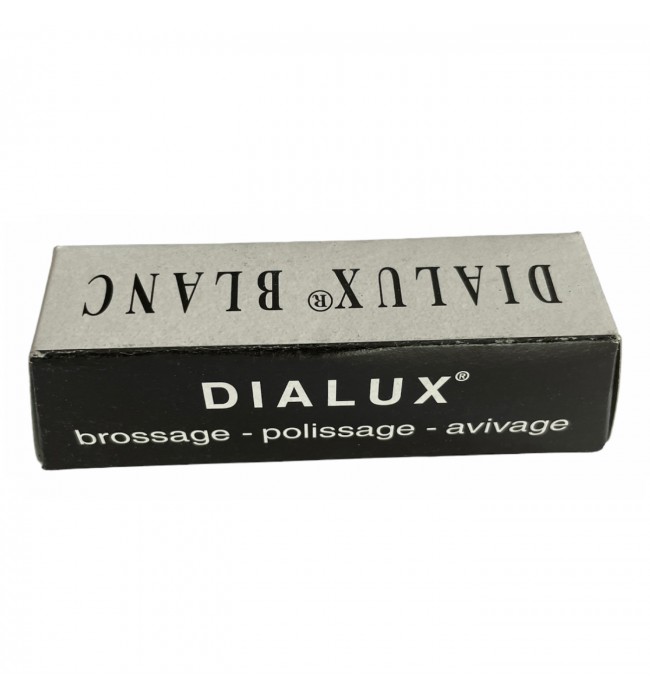 DIALUX white compound polishing paste for shining and fine buffing of all metals