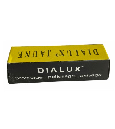 DIALUX yellow compound polishing paste for copper, bronze, zamak, aluminium alloys