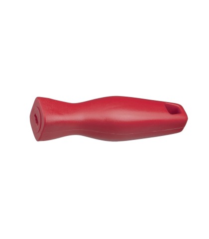 Dick file handle plastic, red, length 100 mm