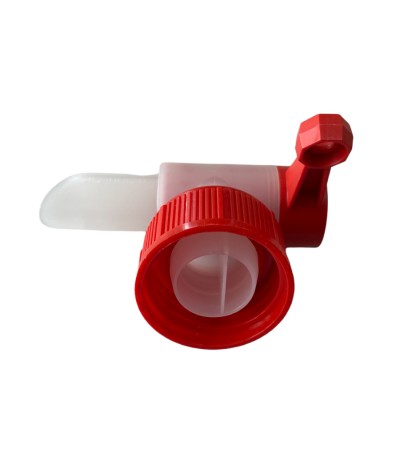 Dispensing valve suitable for 5 liter canister