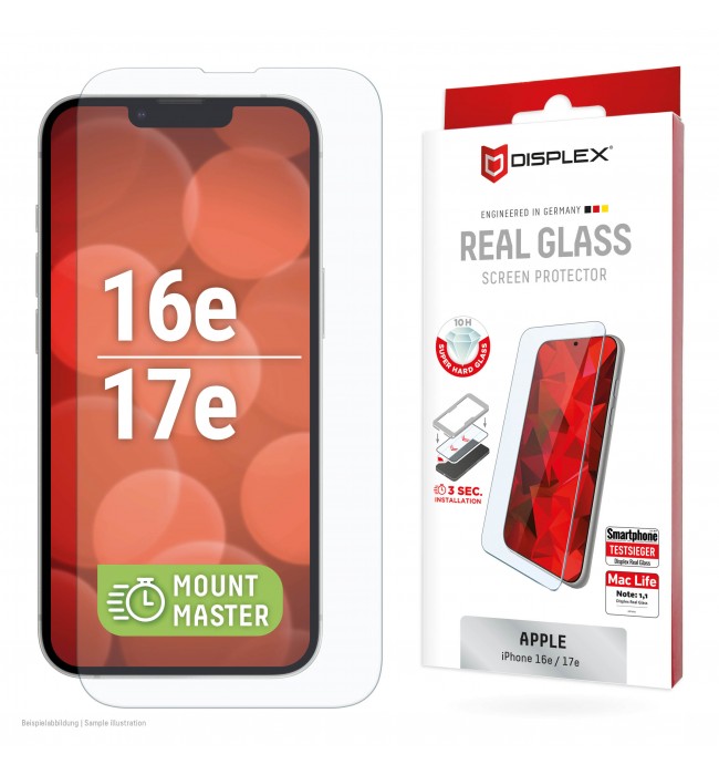 DISPLEX 10H Screen Protector for iPhone 16e/17e