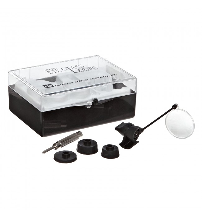Donegan ELS 3 1/2 eyeglass single loupe kit magnification at 3.0