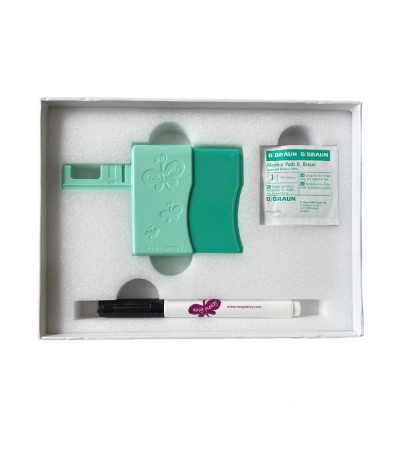Easy Piercy Comfort ear piercing instrument made of antibacterial material