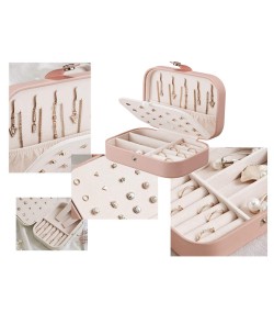 Elegant and Spacious Jewellery Box Organiser – Casket for All Your Jewellery Needs Pink