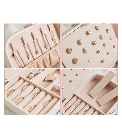 Elegant and Spacious Jewellery Box Organiser – Casket for All Your Jewellery Needs Pink