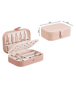 Elegant and Spacious Jewellery Box Organiser – Casket for All Your Jewellery Needs Pink