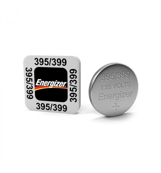 Energizer 395/399 SR57 / SR927SW watch battery with silver oxide