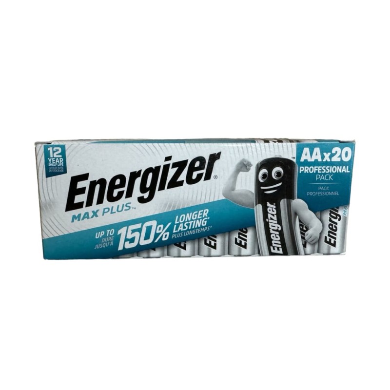 Батерия Energizer MaxPlus Ultimate литиева АА-FR6 1.5V, 20 броя Батерия Energizer MaxPlus Ultimate литиева АА-FR6 1.5V, 20 броя