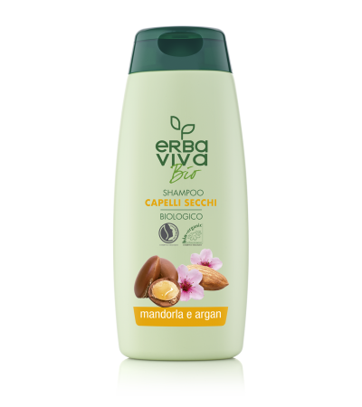 Erba Viva Bio Almond & Argan Dry Hair Shampoo 250 ml