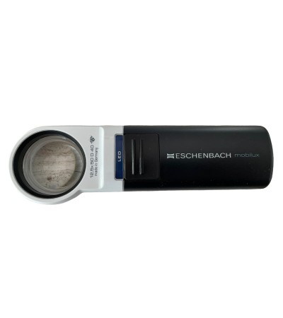 Eschenbach handheld magnifier loupe incl. LED lighting x12.5