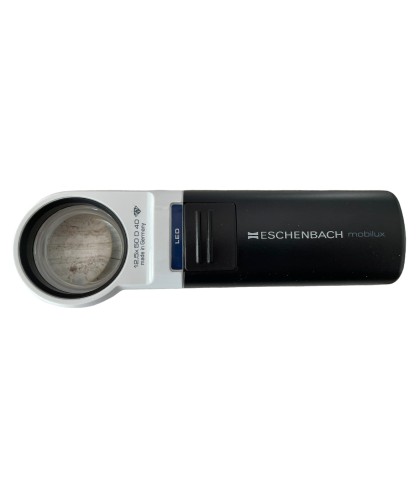 Ръчна лупа с LED осветление Eschenbach Mobilux x12.5