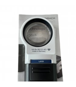 Eschenbach handheld magnifier loupe incl. LED lighting x12.5