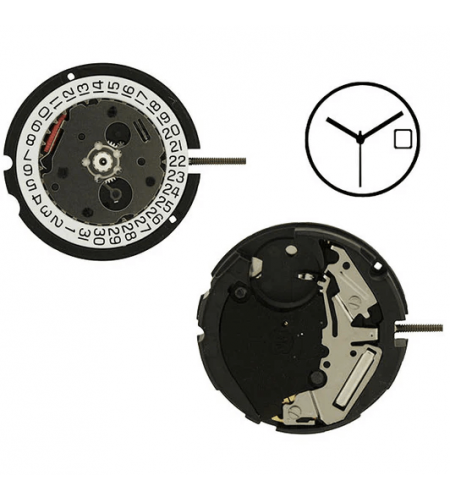 ETA 803.112 quartz movement with da ...