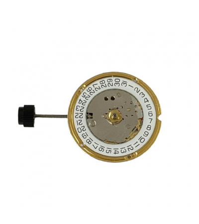 ETA F04.111 8 3/4 quartz movement with date on 3 o'clock H1= 1.06