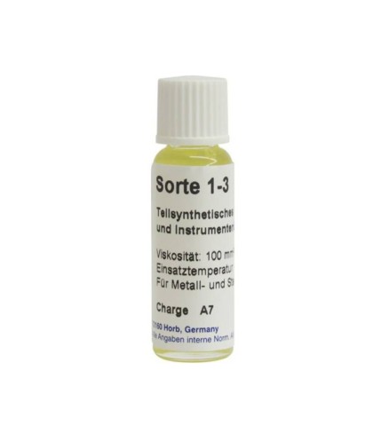 Etsyntha Synthetic Oil No. 1-3 for Watches, Pocket Watches, Alarm clocks 3.5 ml