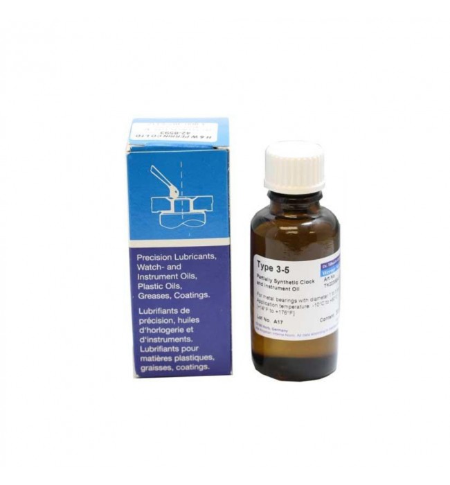 Etsyntha Uhrenol Nr. 3-5 synthetic oil for alarm clocks, wall clocks, pendulum clocks, 20ml