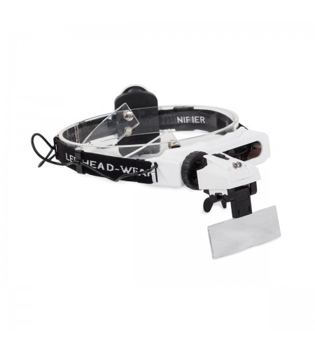 Eyeglasses and loupe lens with LED  ...