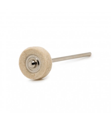 Felt polisher soft white wheel, Ø 2 ...