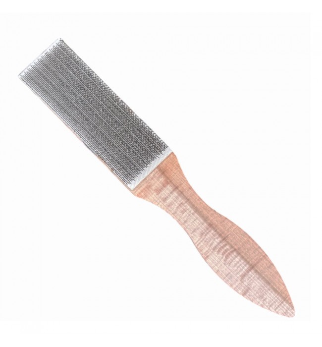 File brush for removing chips 110 x 40 mm