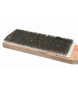File brush for removing chips 110 x 40 mm
