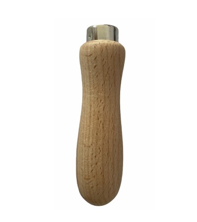 File handle of wood with force 18 mm and overall length 110 mm