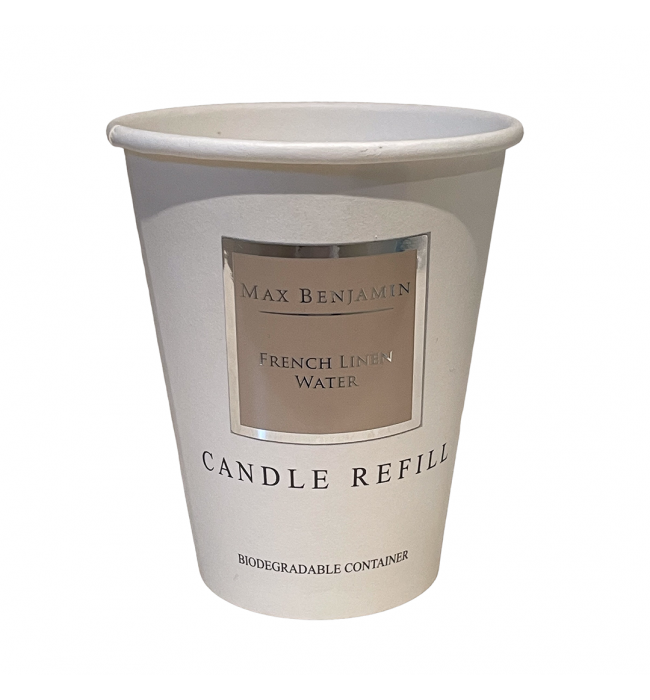 French Linen Water Luxury Natural Candle Refill – Max Benjamin