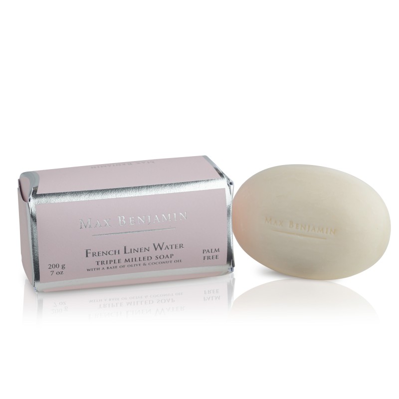 Luxury Soap Bar French Linen Water Max Benjamin Luxury Soap Bar French Linen Water Max Benjamin