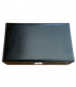 Friedrich 23 leather watch box black for 10 watches