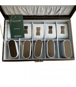 Friedrich 23 leather watch box black for 10 watches