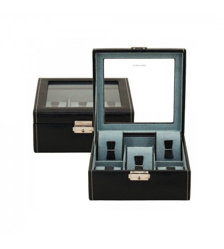 Friedrich 23 watch box black glass  ...