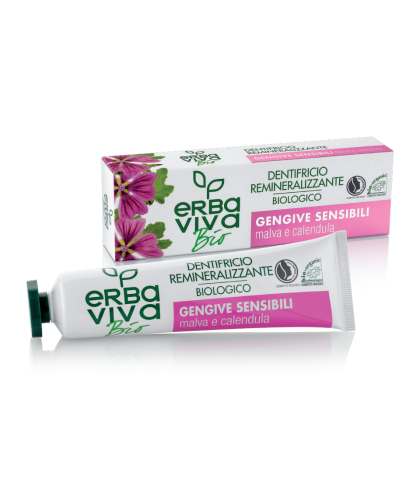 Erba Viva Bio Organic Toothpaste with Malva and Calendula β 75 ml