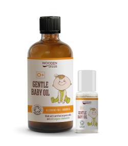 Gentle Baby Oil Wooden Spoon 100 ml